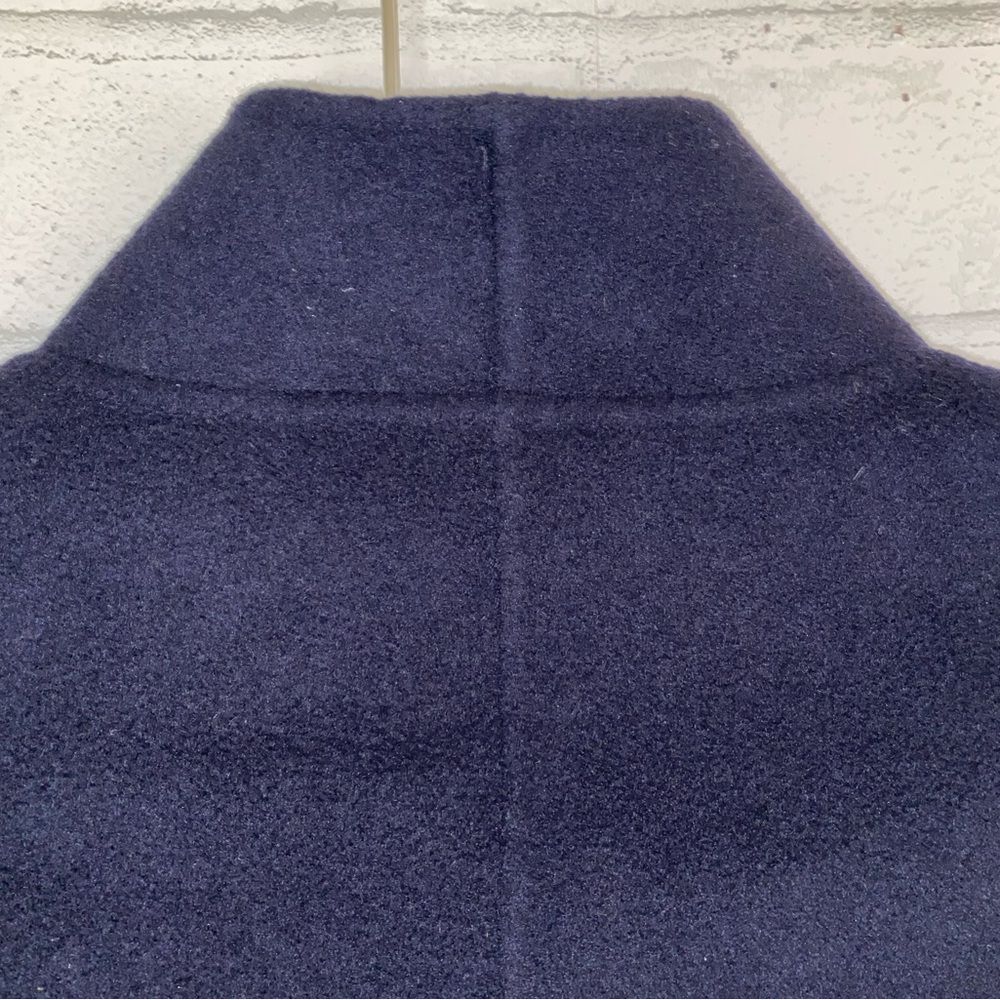PAUW Amsterdam $1.2k Short Double Face Cashmere Blazer sz 1=Small EUC Dark Blue - Picture 14 of 14